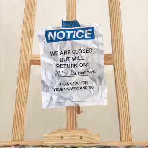 AI's Departure Print